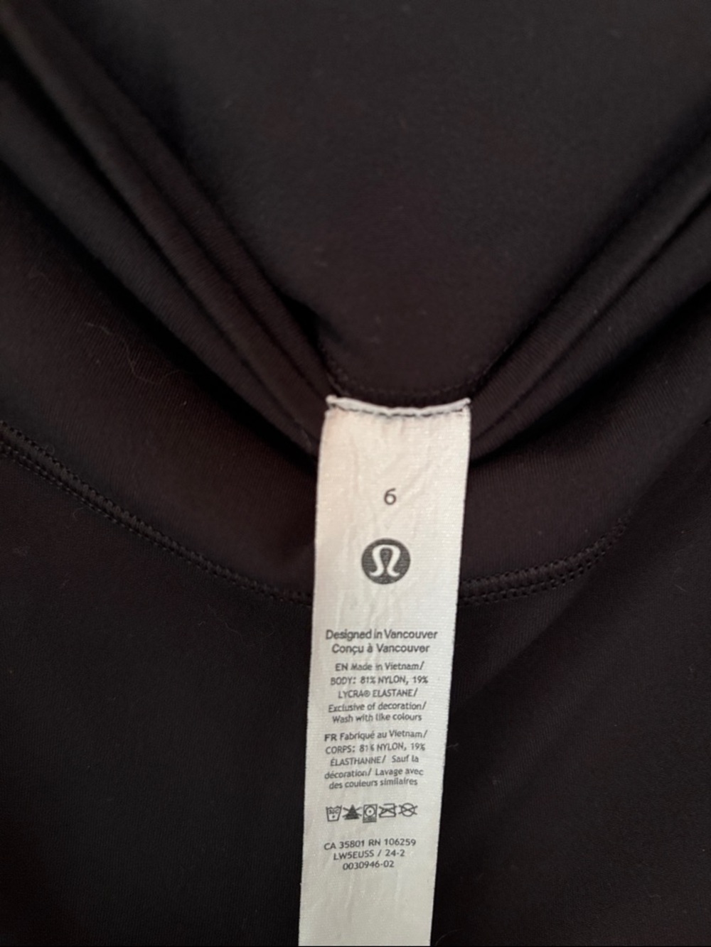 Lululemon Athletica Align High-Rise Mini-Flared Pant Legging 32" -- Black Size 6 - Picture 2 of 8